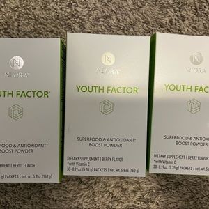 3 Brand New boxes Neora Youth Factor